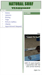 Mobile Screenshot of naturalsurftechnique.com